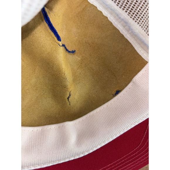 Vintage 80s Kennedy Space‎ Center Florida Mesh Snapback Trucker Hat Cap USA *SEE - Picture 6 of 6